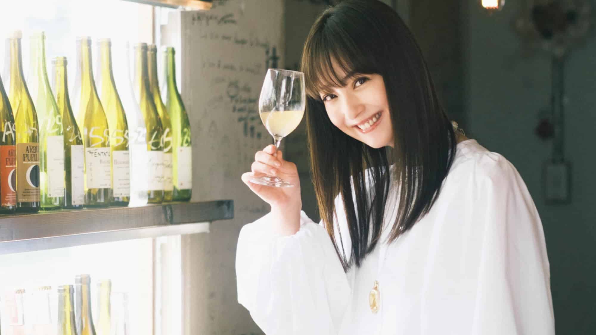 ワイン 好き 女優