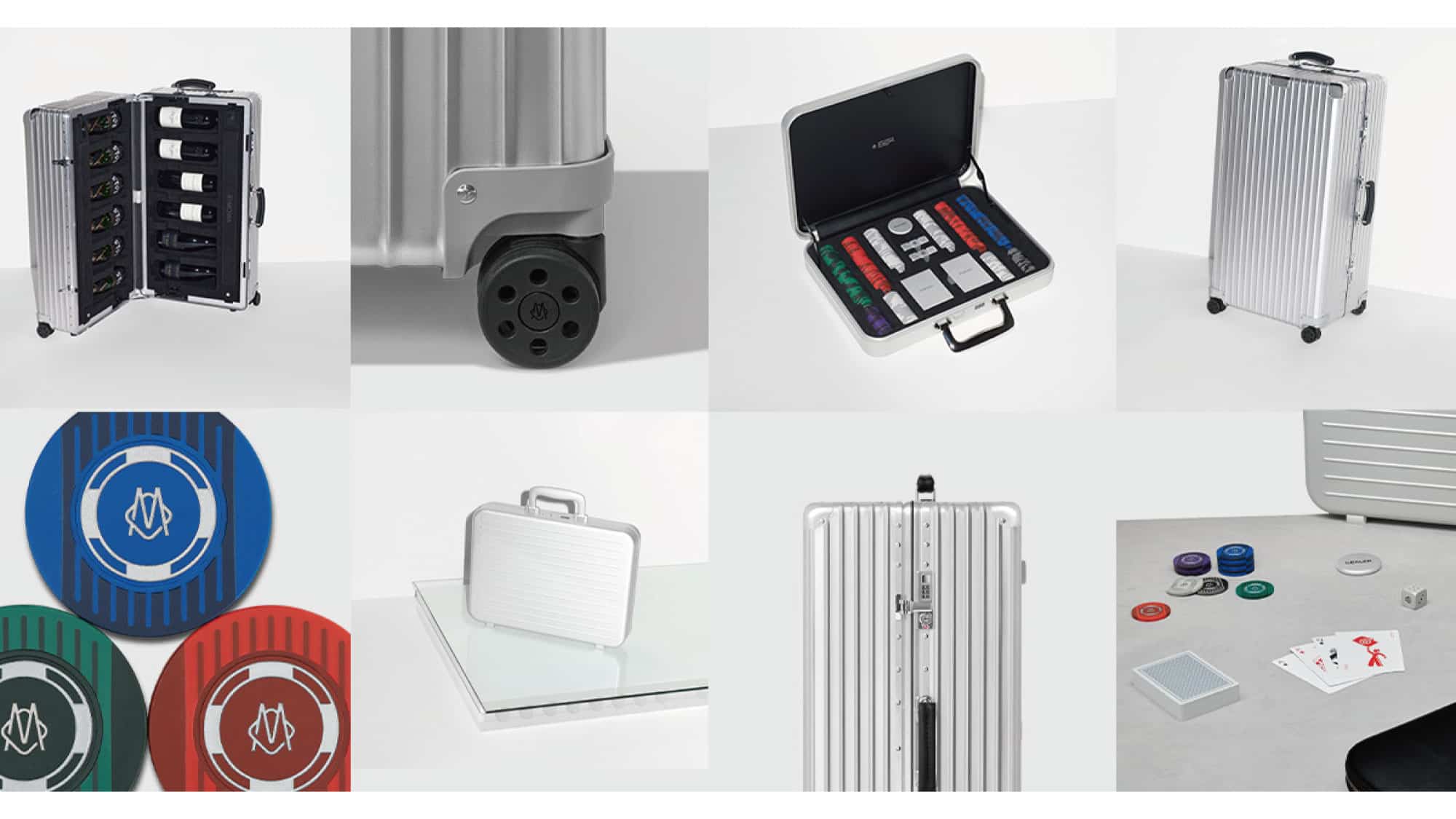 RIMOWA - RIMOWA リモワ Poker ポーカーセット アタッシュケース 高級スーツケースの「リモワ」から、ブランドの美学を具現化した