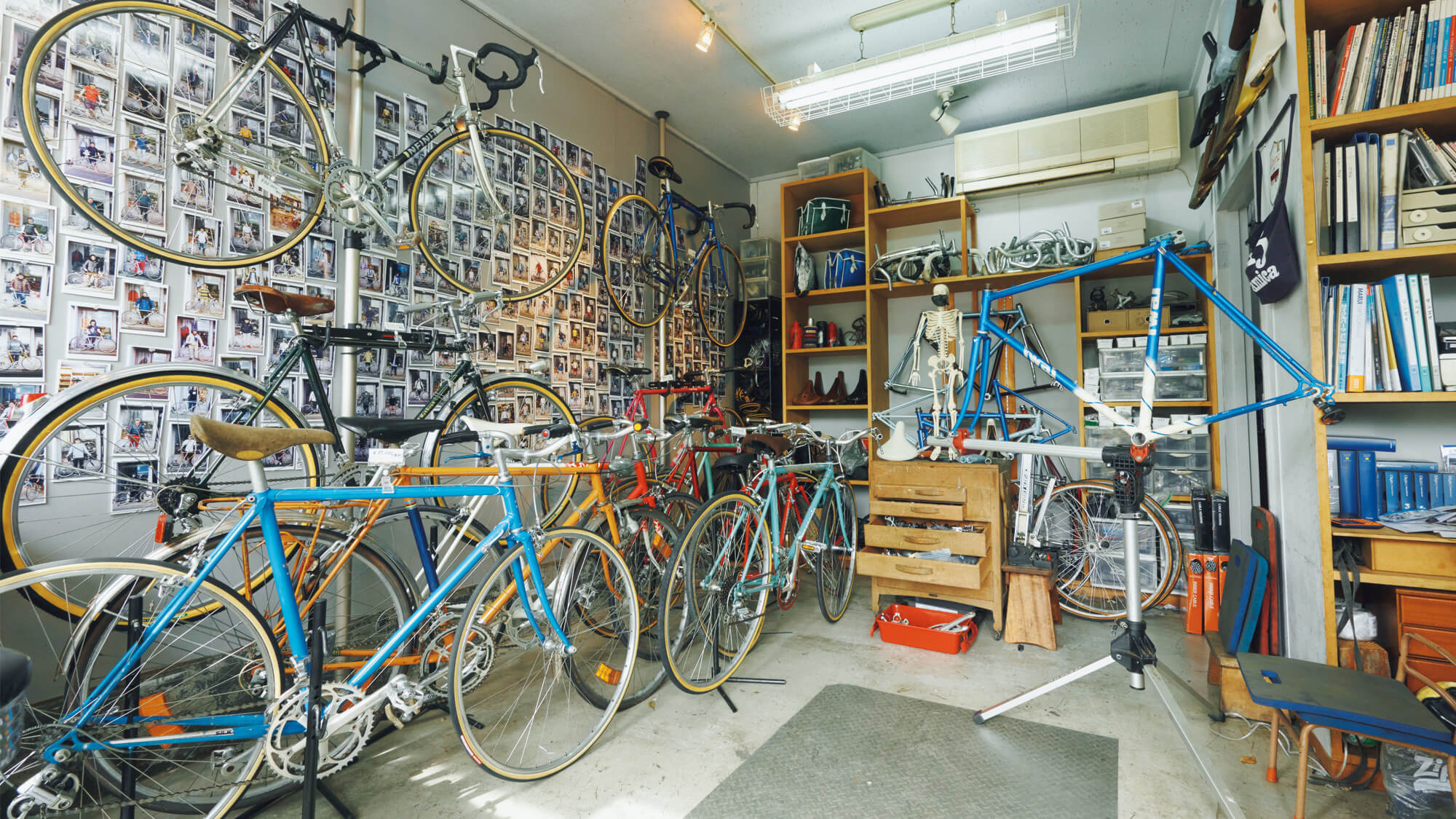 知識ではなく感性で楽しむ、古着店のような自転車店。初台〈磨屋自転車