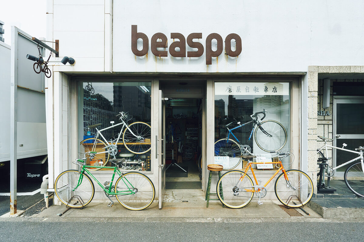 知識ではなく感性で楽しむ、古着店のような自転車店。初台〈磨屋自転車 
