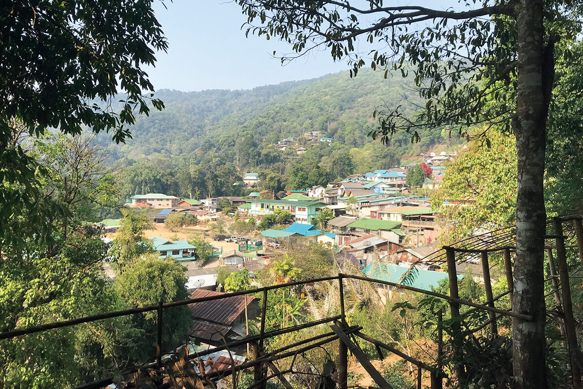タイのドイ・プイ村