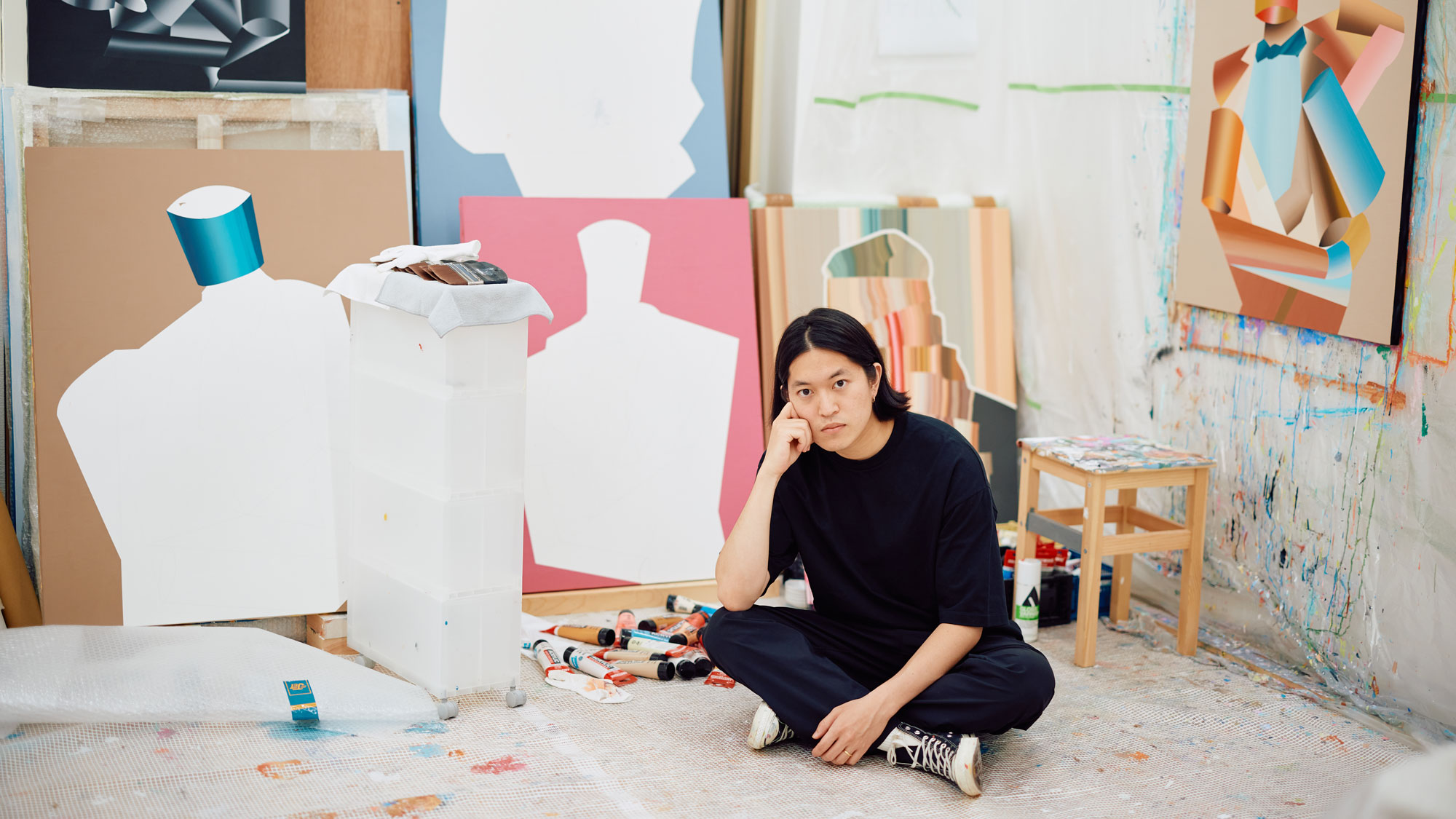 アート界の異端、三澤亮介のアトリエにて「デジタルとアナログで制作