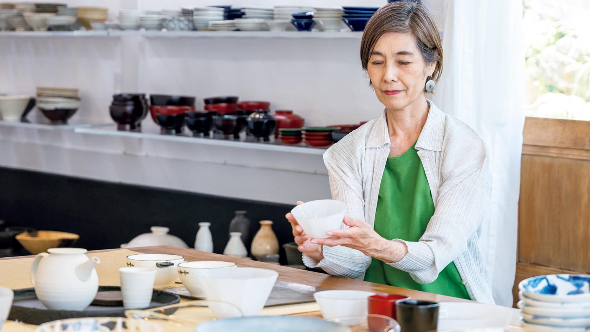 信頼できる目利きがいる器の店。表参道〈うつわ楓〉 | ブルータス