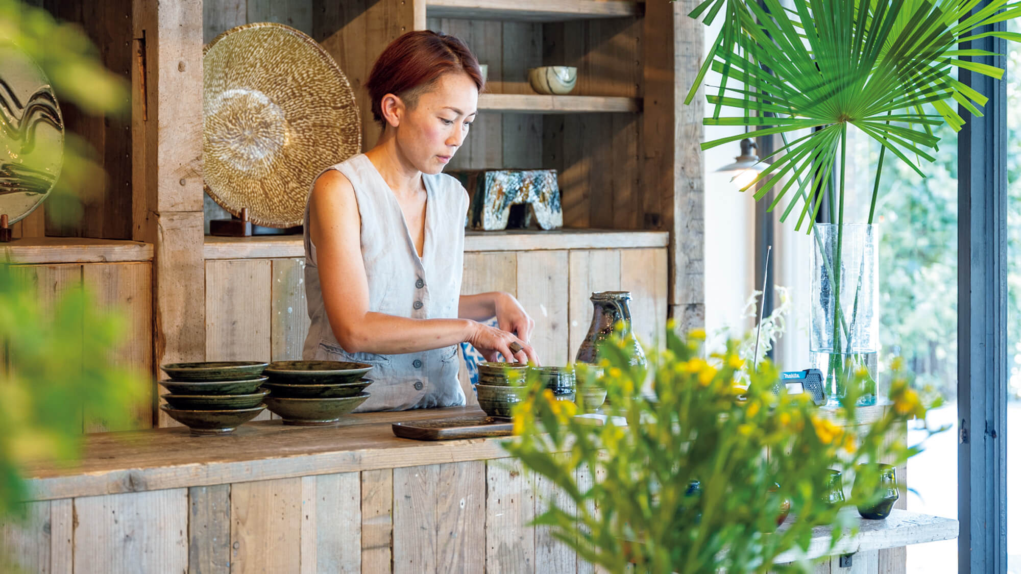 工藝喜頓フランス皿 信頼できる目利きがいる器の店。世田谷〈工芸喜頓