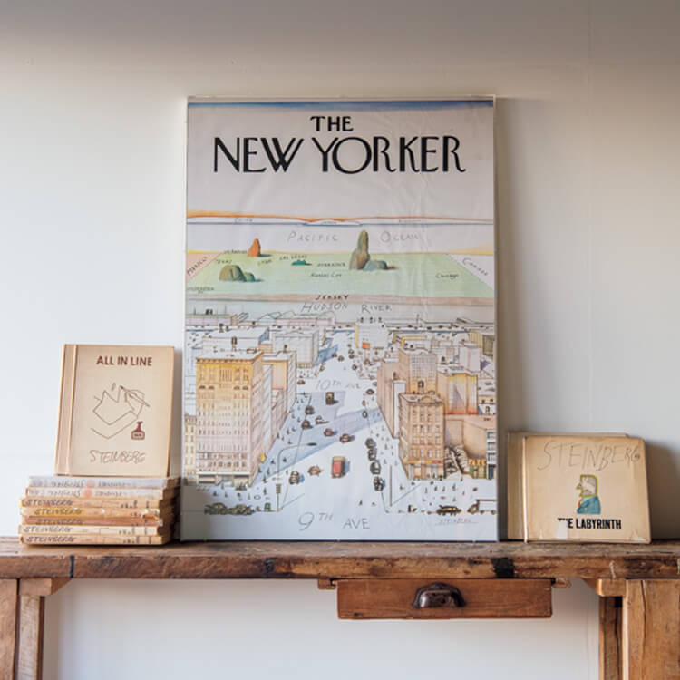 『THE NEW YORKER』のポスター 1976年