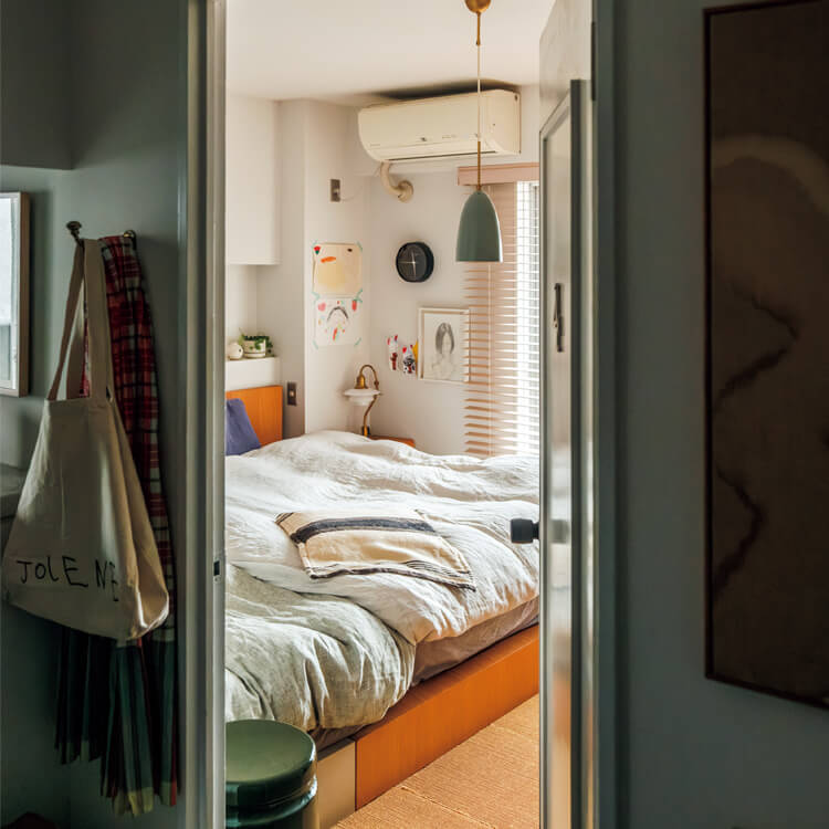 〈ACTUS〉勤務・泉哲雄、〈PATINA〉オーナー・泉美貴子 自宅 寝室