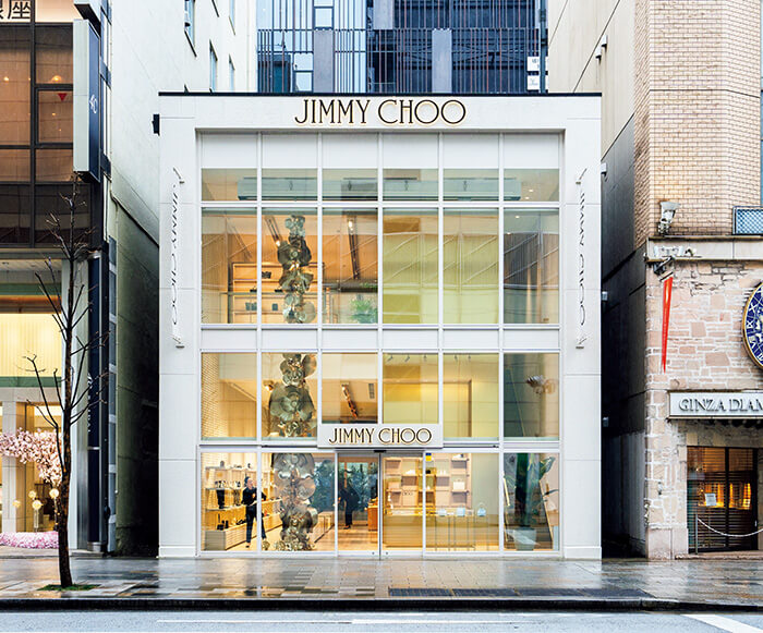 JIMMY CHOO〉の新たなコンセプトストアが銀座に誕生 | ブルータス