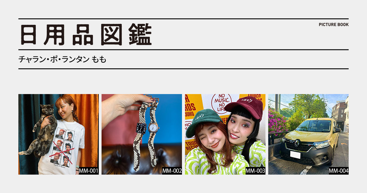 日用品図鑑：〈チャラン・ポ・ランタン〉ももの愛用する〈ルノー〉の