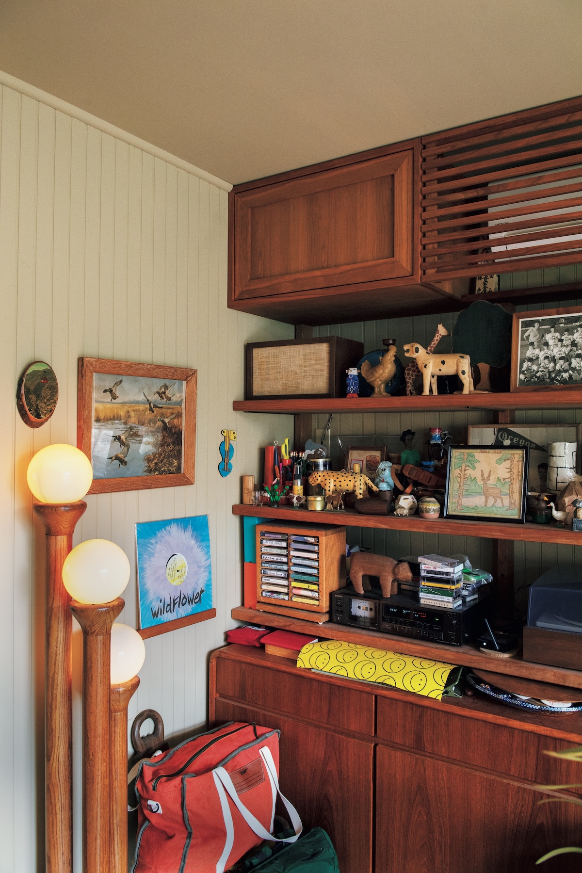 リビングの一角。