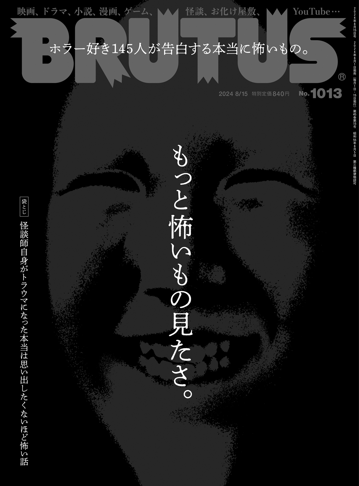 もっと怖いもの見たさ。