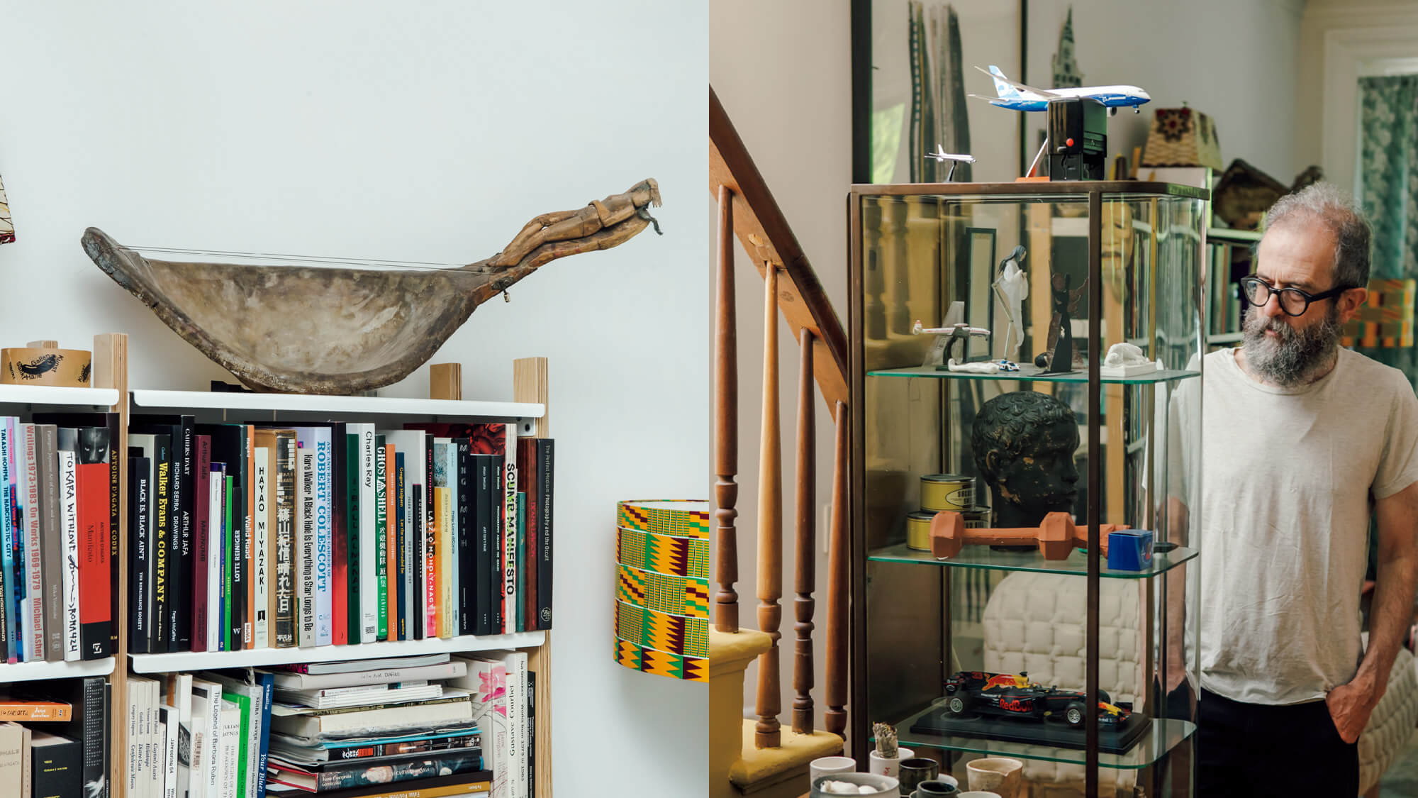 審美眼を保つため、アートを飾り替える。写真家・アリ・マルコポロスの