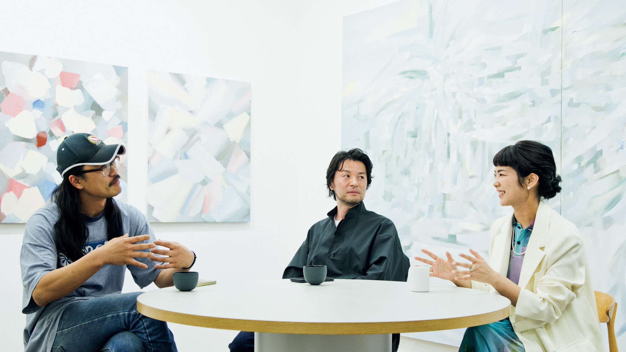 各種公募展入選作家による現代アート作品　『ブルーキャット　NO.3 』 各種公募展入選作家による現代アート作品 『ブルーキャット NO.3