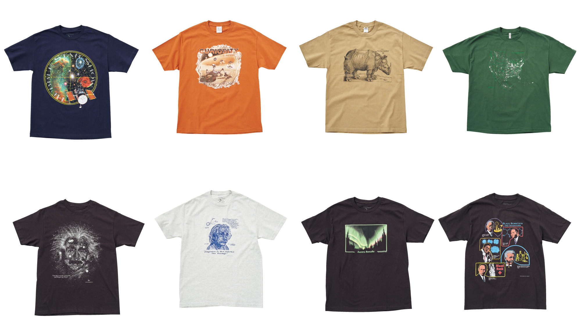 キーワードは「サイエンス」。この夏着たい、いいTシャツ | ブルータス