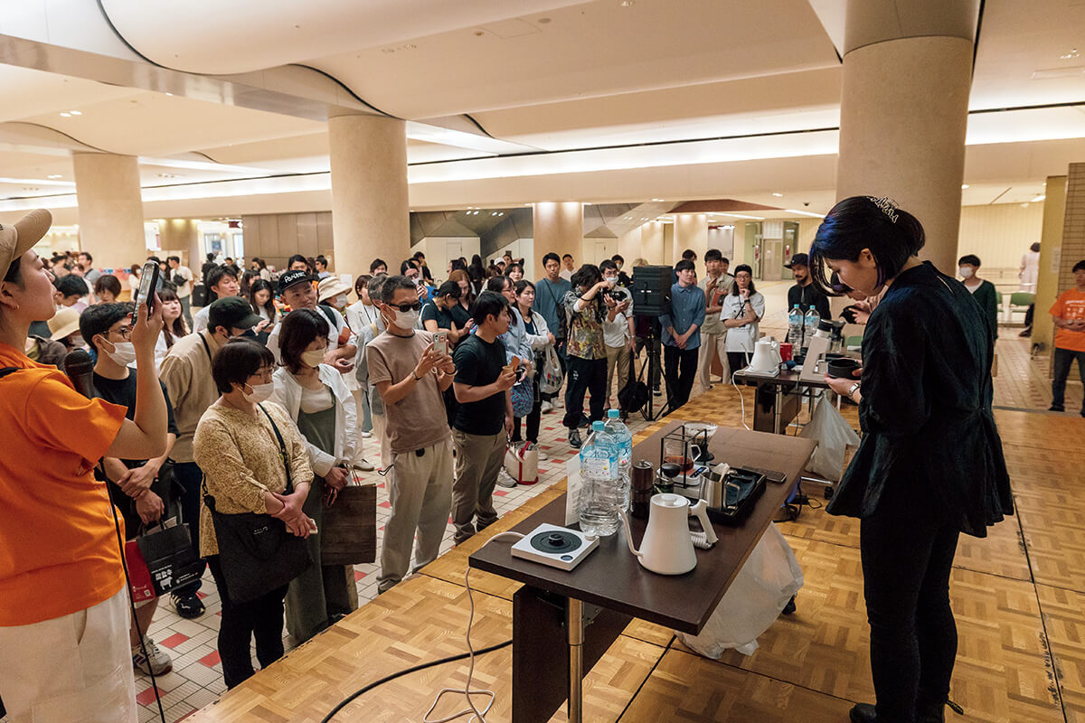 『金澤コーヒーフェス』の会場の様子