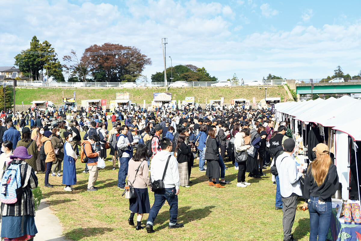 『ひたちなかコーヒーフェスティバル』の会場の様子