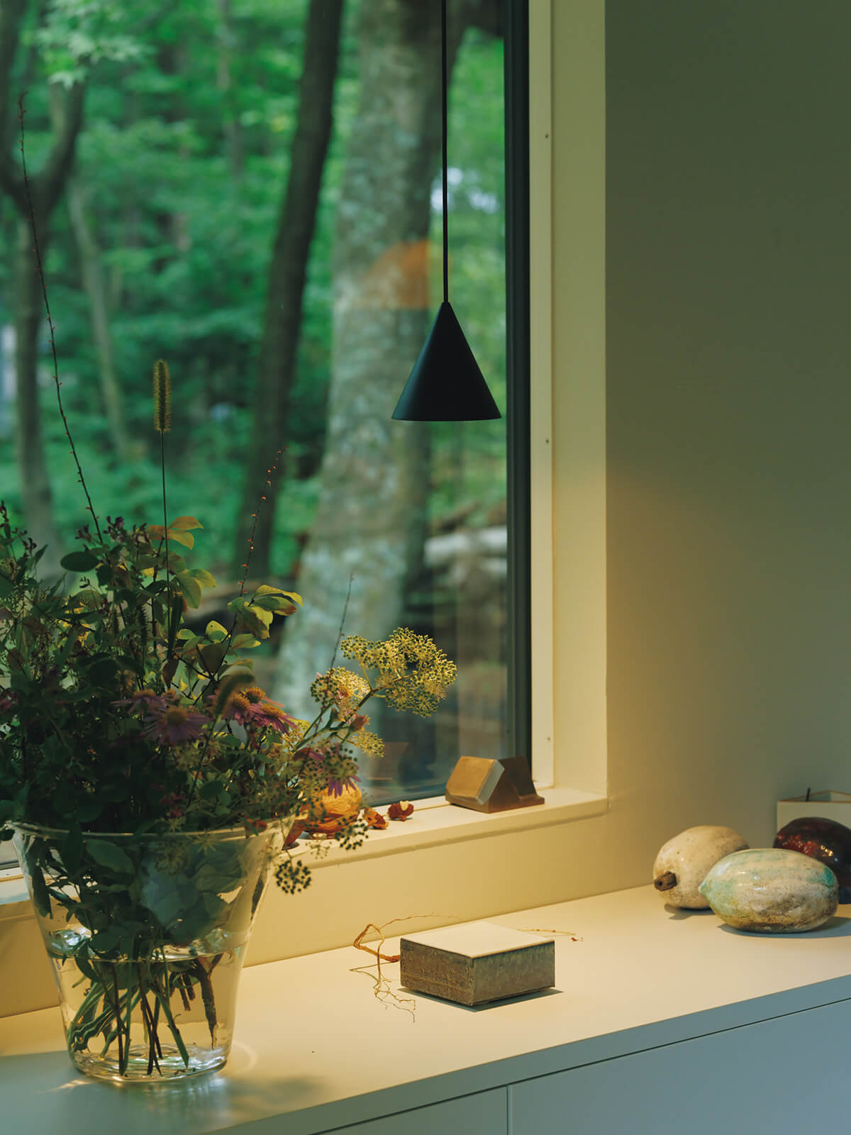 写真家・黒田美津子の自宅 玄関