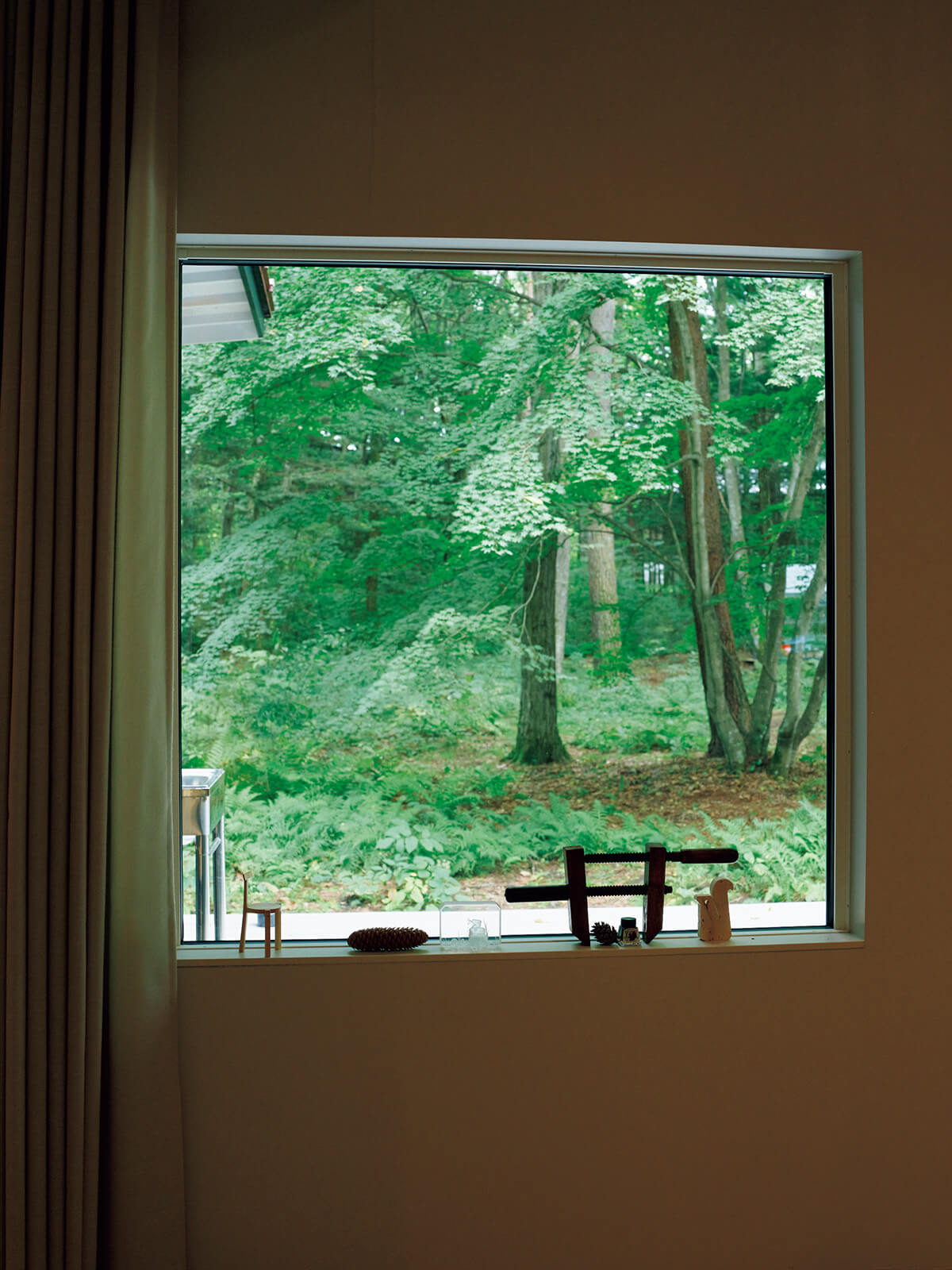 写真家・黒田美津子の自宅 窓