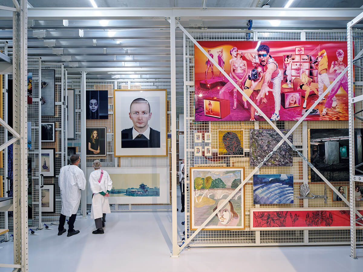 オランダ〈ボイマンス・ファン・ベーニンゲン倉庫〉内観