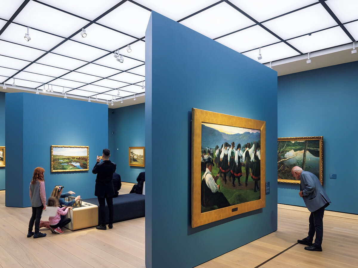 ノルウェー〈オスロ国立美術館〉内観