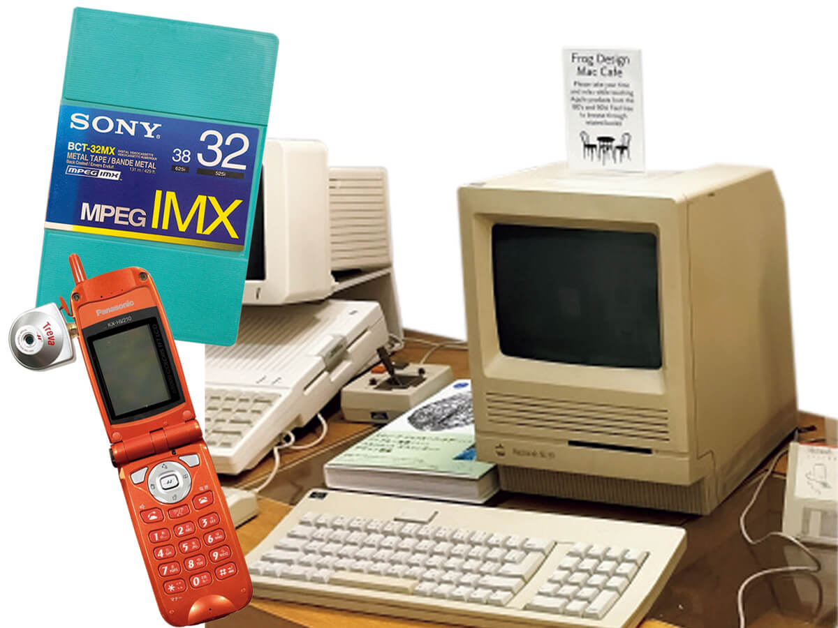 ソニー製ビデオテープ、携帯電話、Apple製《Macintosh SE : 30》