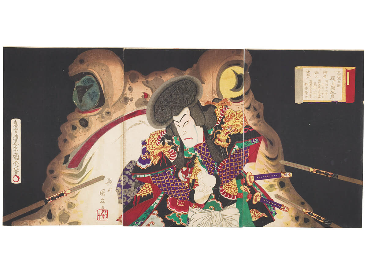 浮世絵師・豊原国周の作品