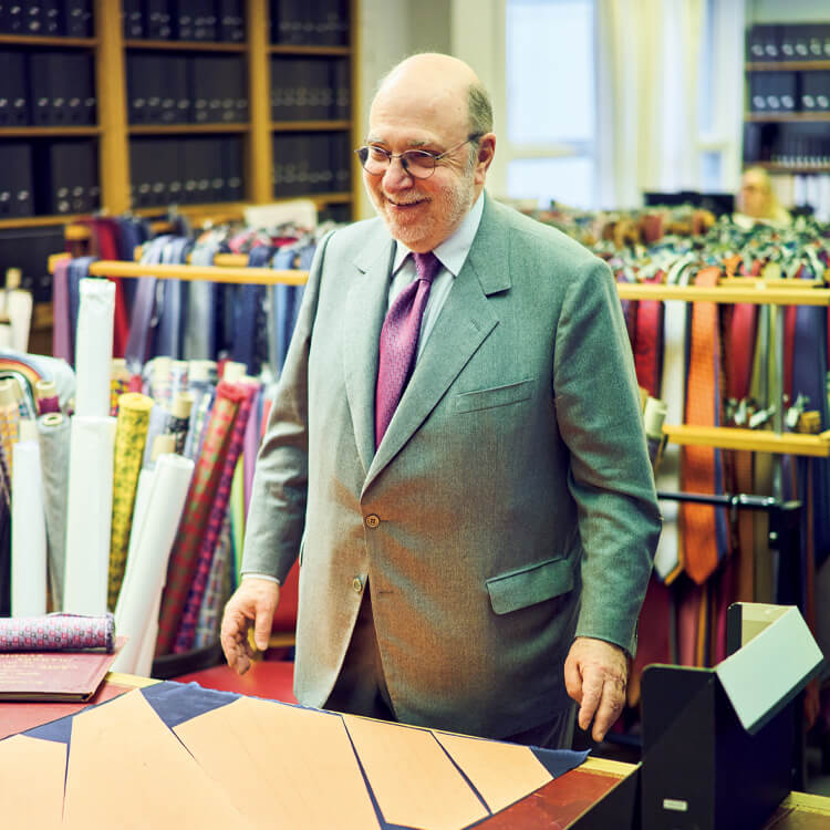パリ〈Charvet〉ゼネラルディレクター ジャン= クロード・コルバン