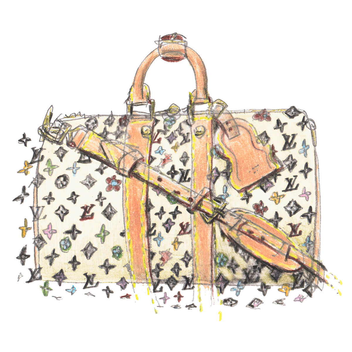 LOUIS VUITTON × タイラー・ザ・クリエイターのバッグ