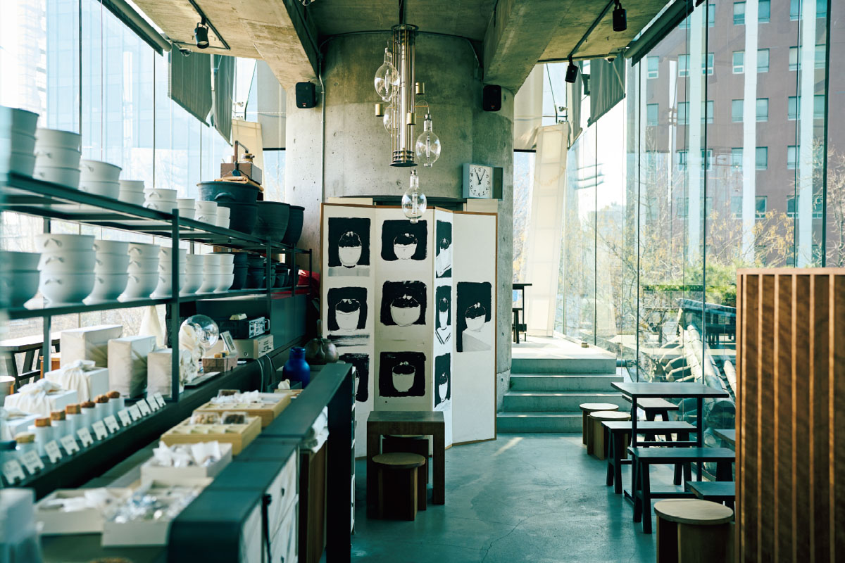 合の店内
