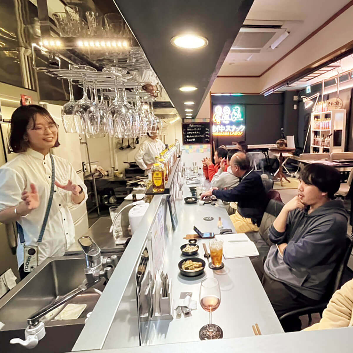 西尾久〈街中スナックARAKAWA LABO本店〉店内