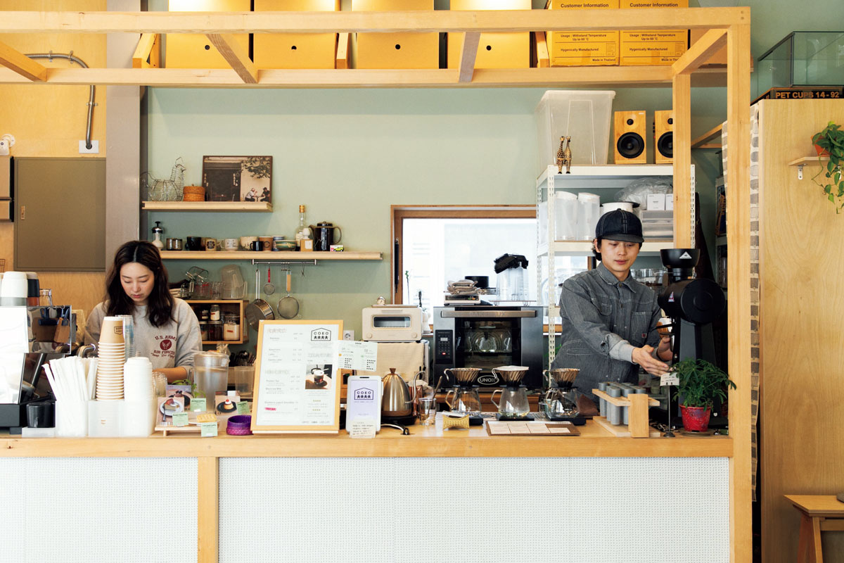 COEOの店内