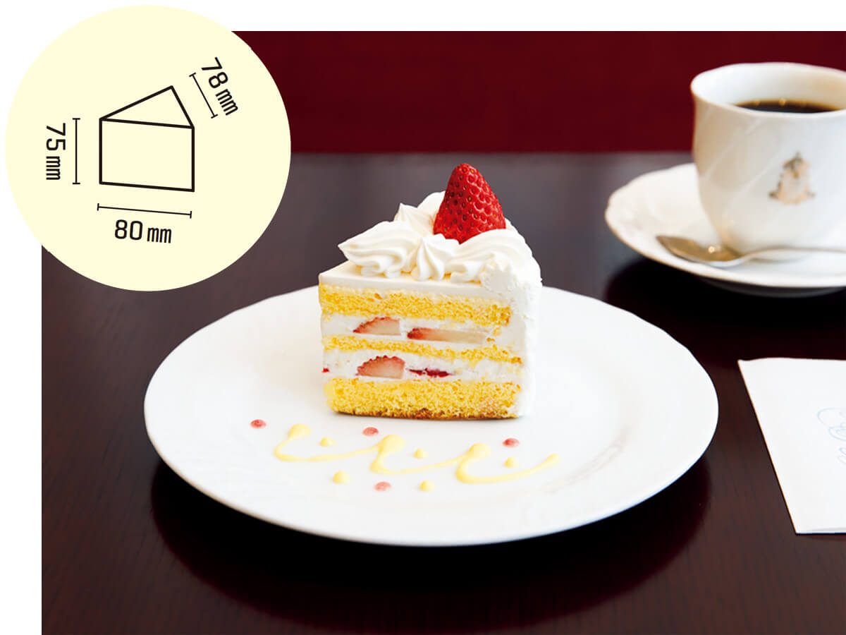 明治神宮前〈コロンバン原宿サロン〉ショートケーキ