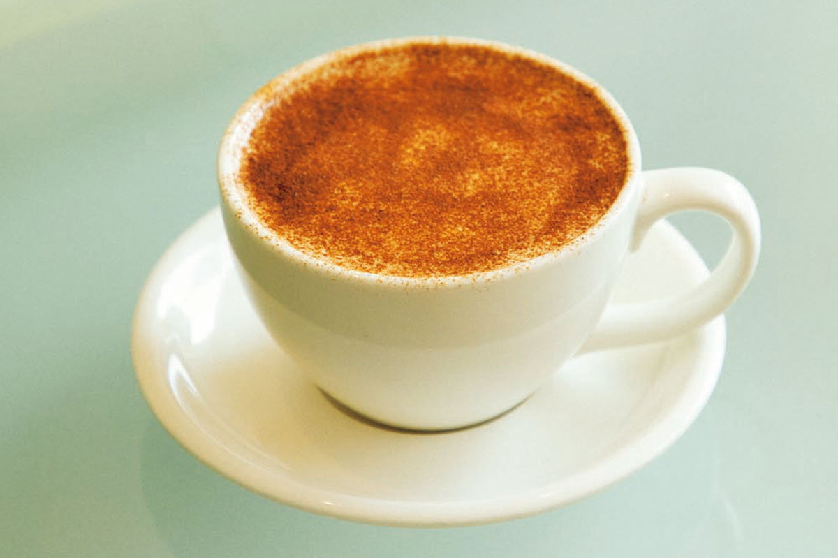 シグネチャーのシナモンモカ