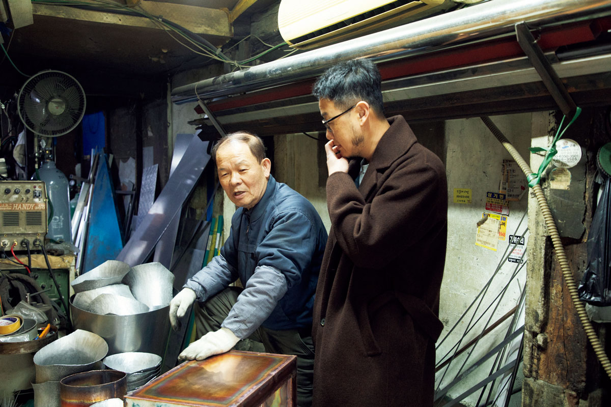 〈プグァンアルゴン〉のキム・ムンシク社長