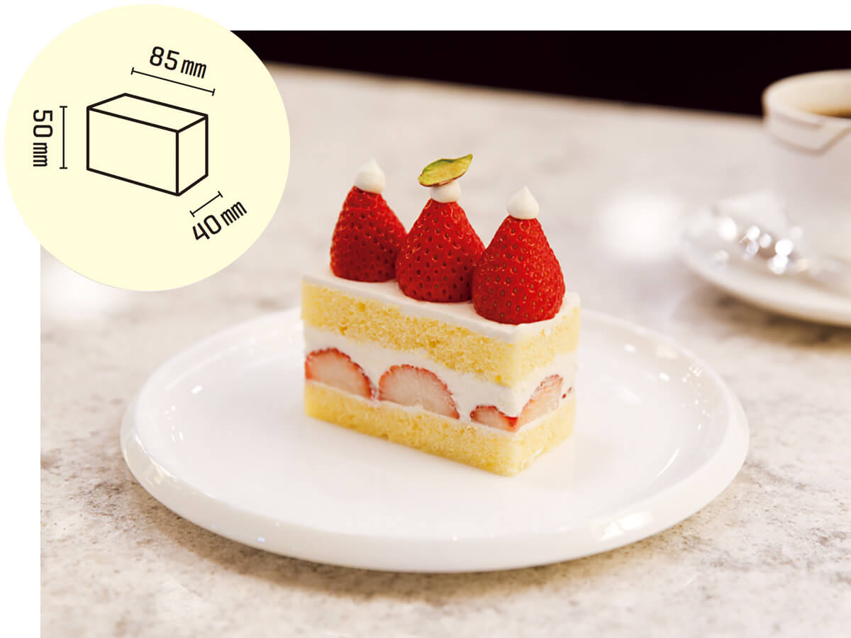 日比谷〈ガルガンチュワ〉ショートケーキ