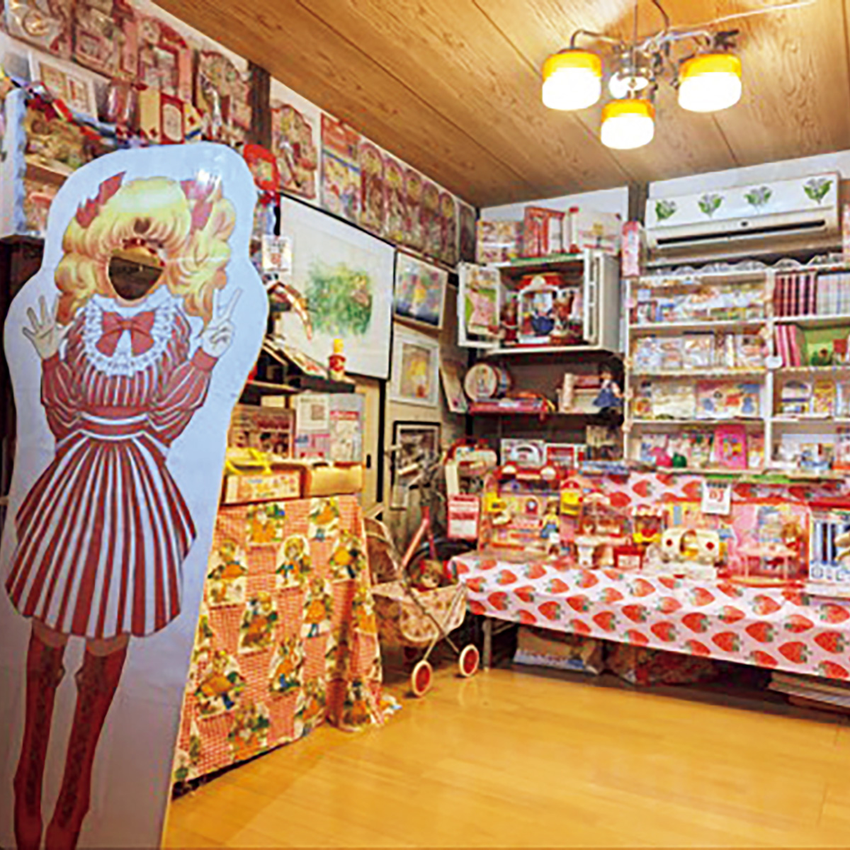 柴又〈キャンディ・キャンディ博物館〉内観