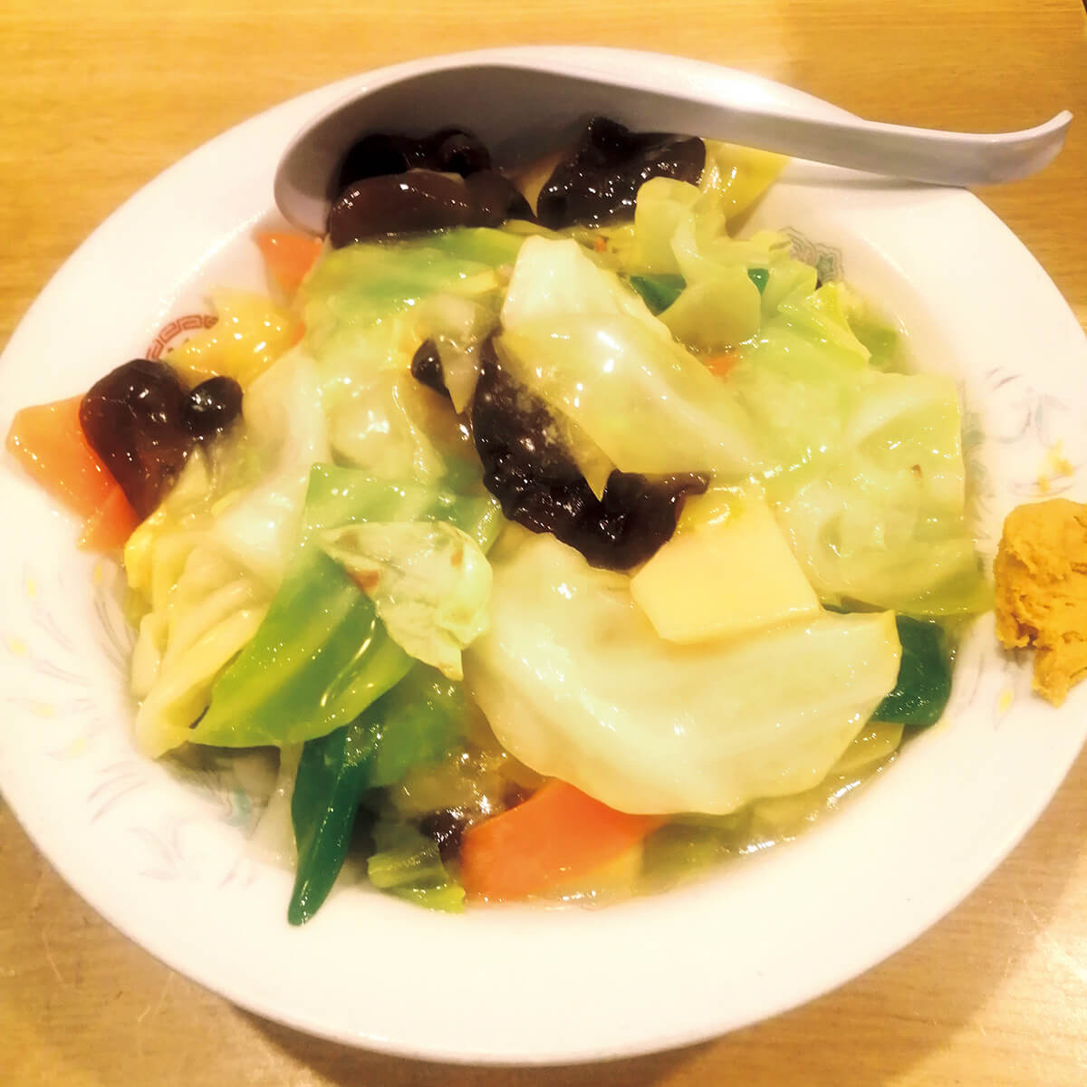 新川〈中国屋台 十八番 新川店〉かた焼きそば