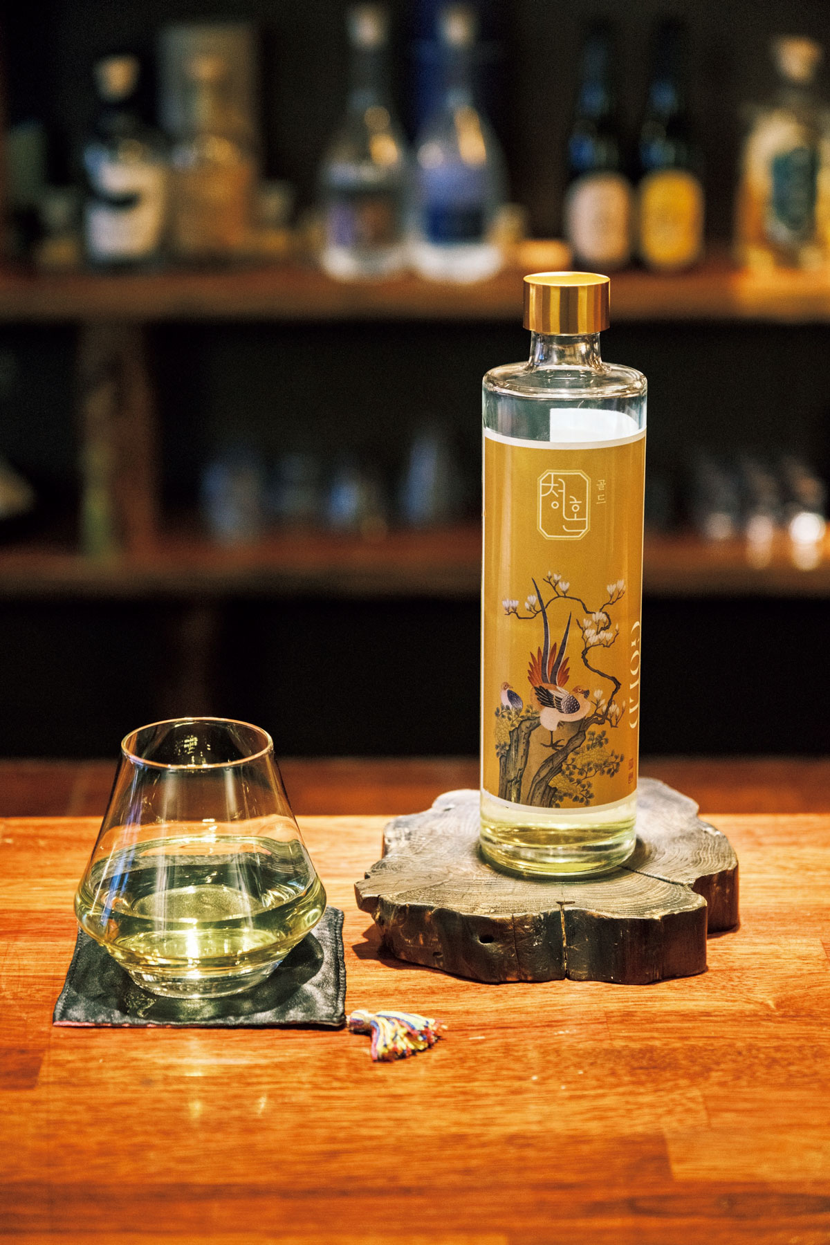 清酒にソジュを加えた過夏酒