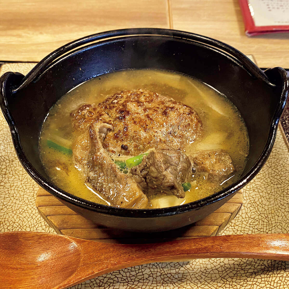 一之江〈穐〉和牛スープハンバーグ