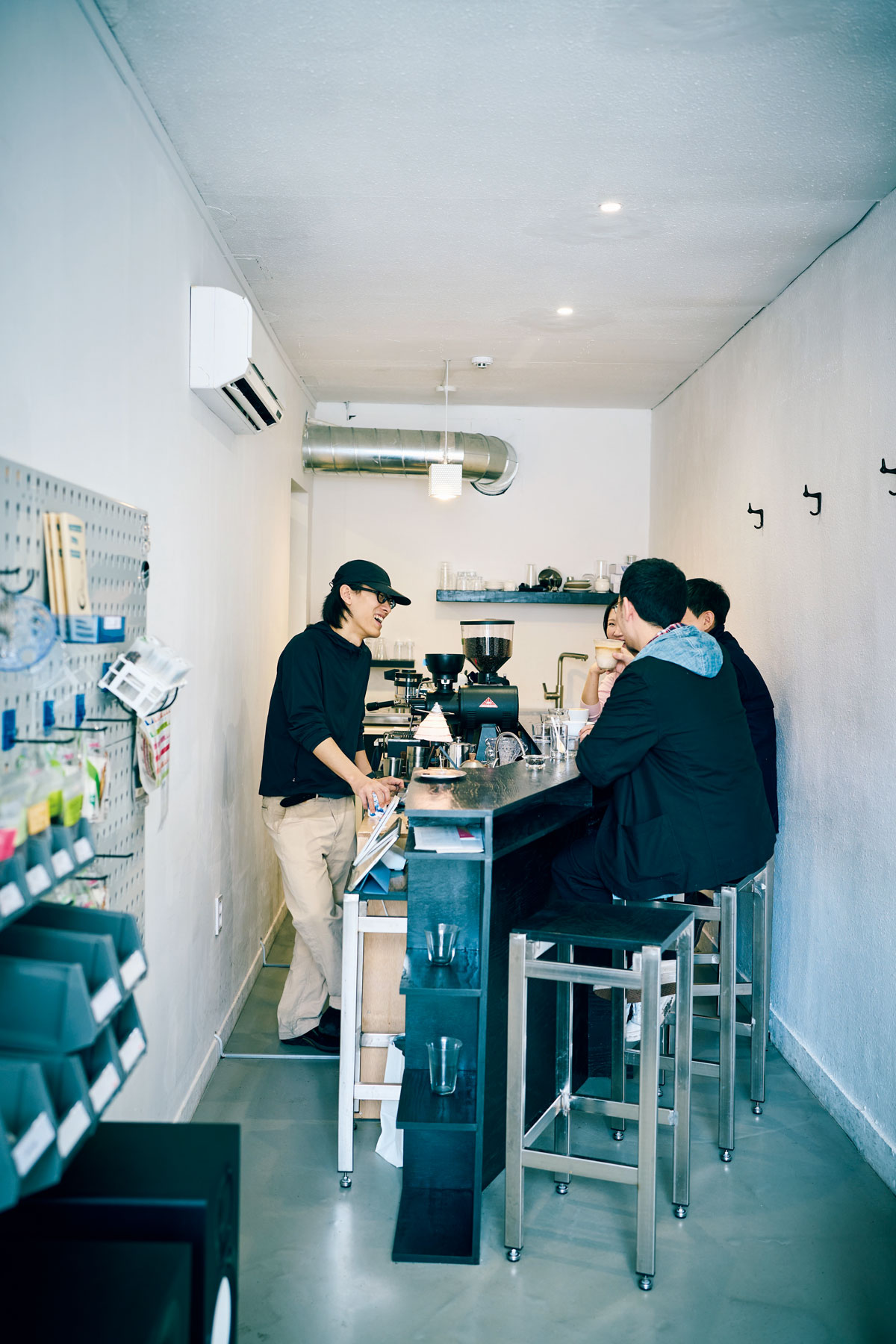 小ぶりなスペース