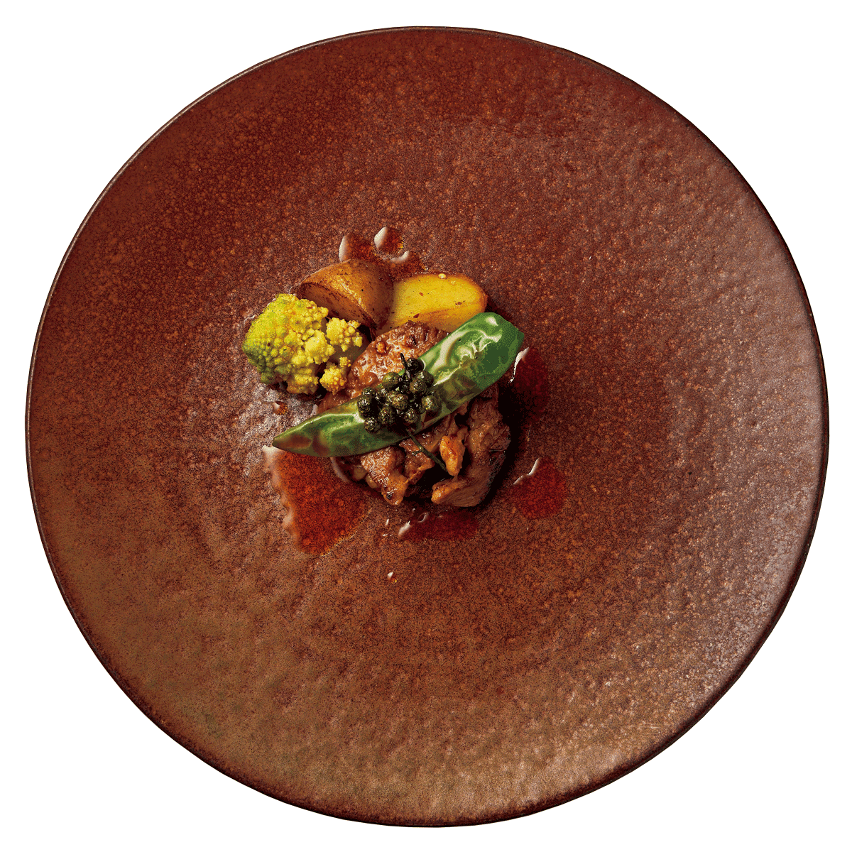 ラム肉の特製ソース