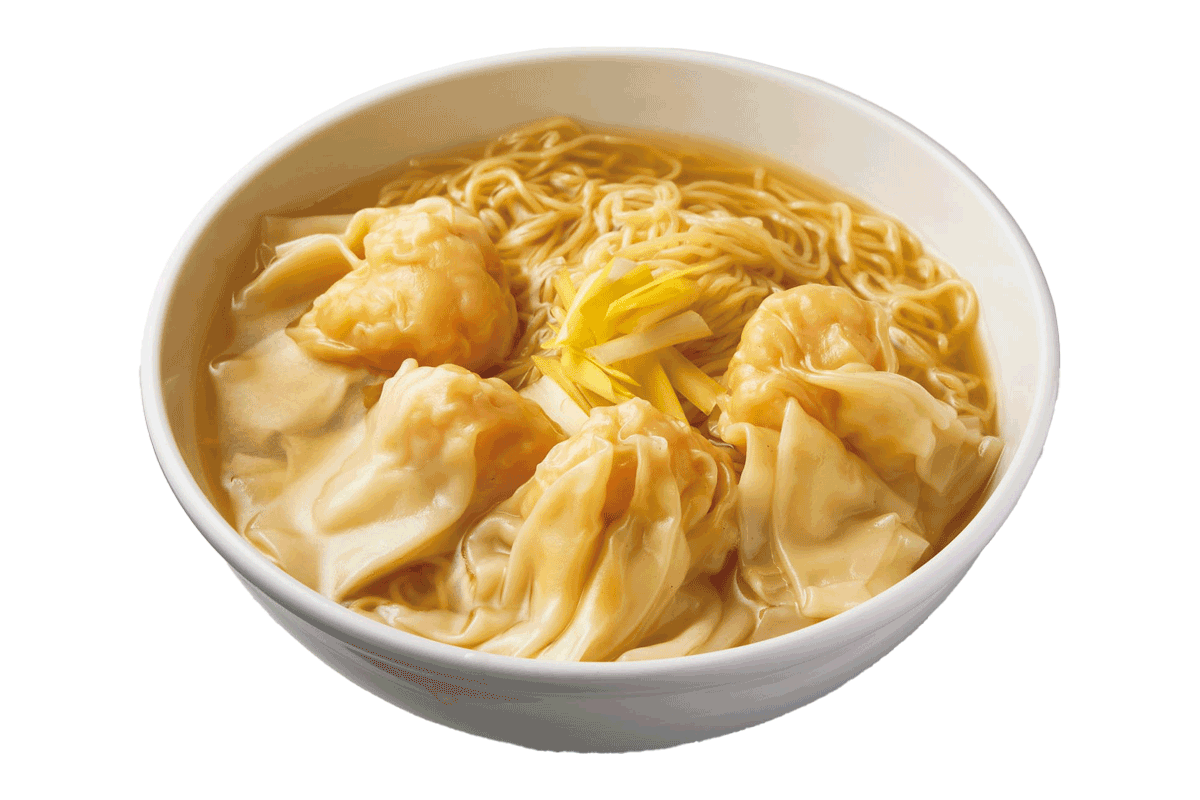 香港飲茶 点心厨房 大岡山店　海老ワンタン麺