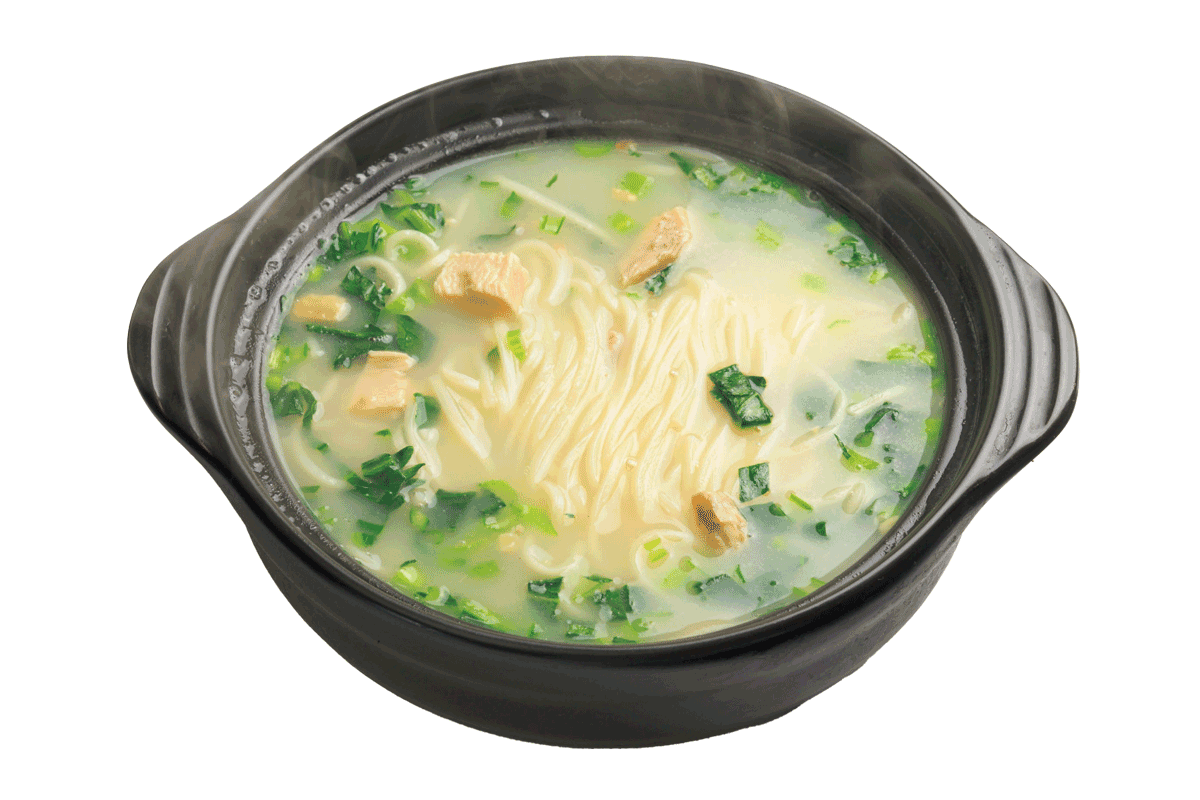 中華美食 トミーズキッチン　特製白湯鶏煮込みそば  