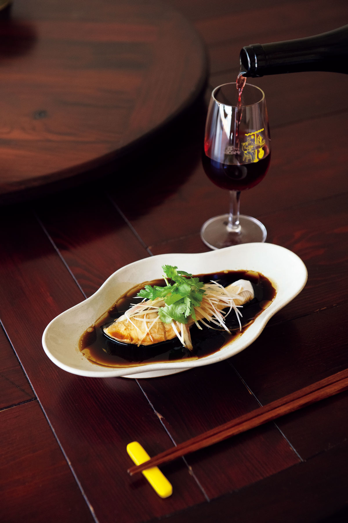 鰆の紹興酒蒸し