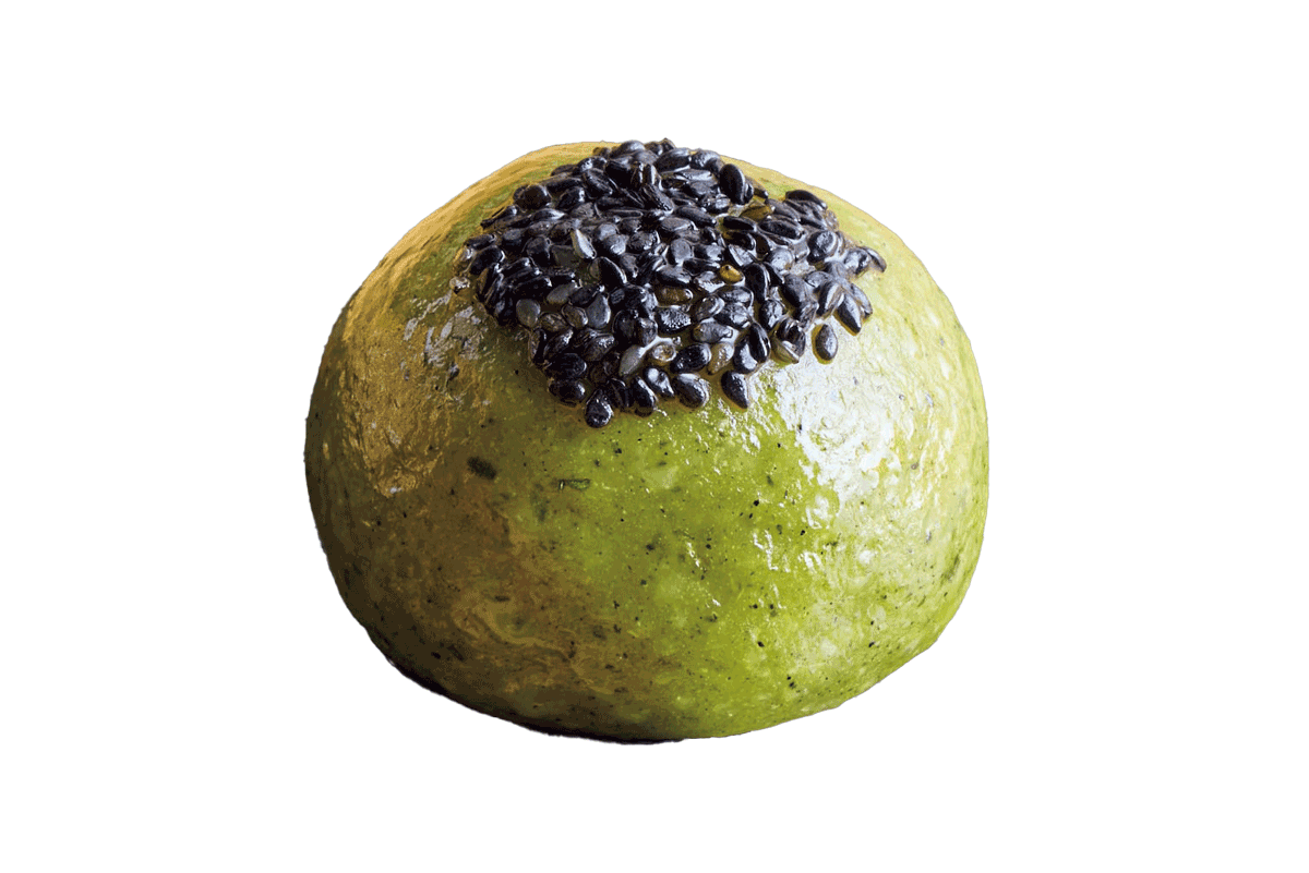 蘇園ワンタン　青団子