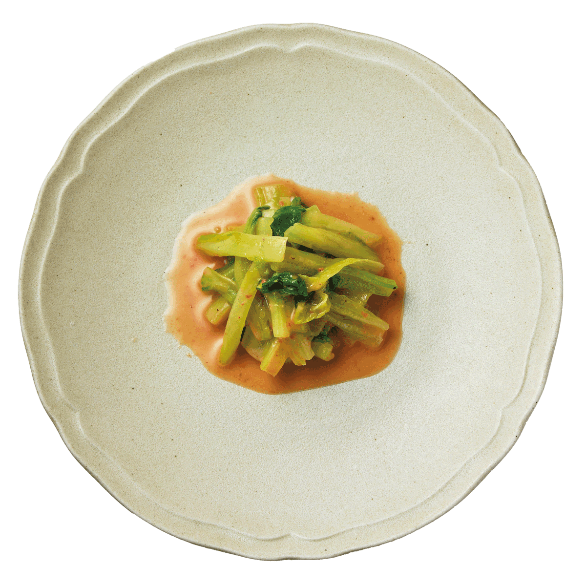 ロメインレタスの紅腐乳炒め