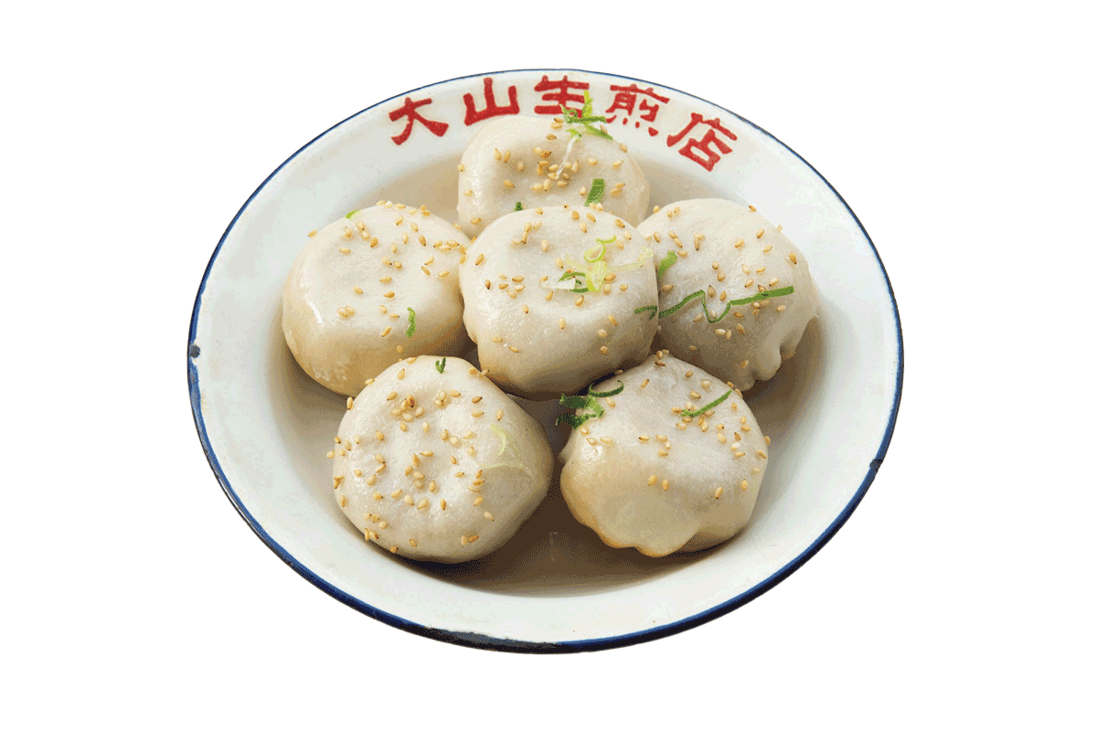 大山生煎店　焼小籠包（生煎） 
