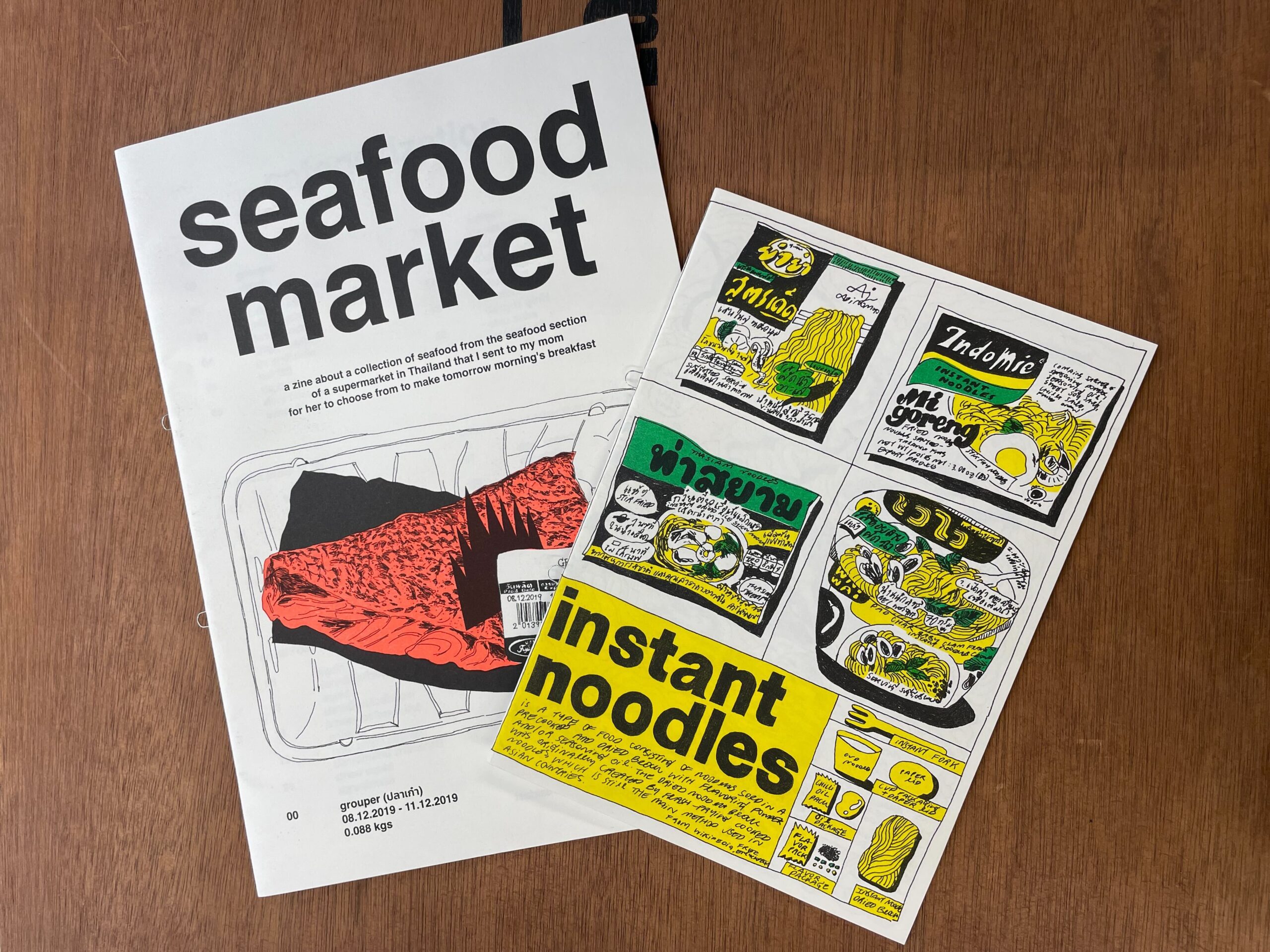 neneさんのZINE。