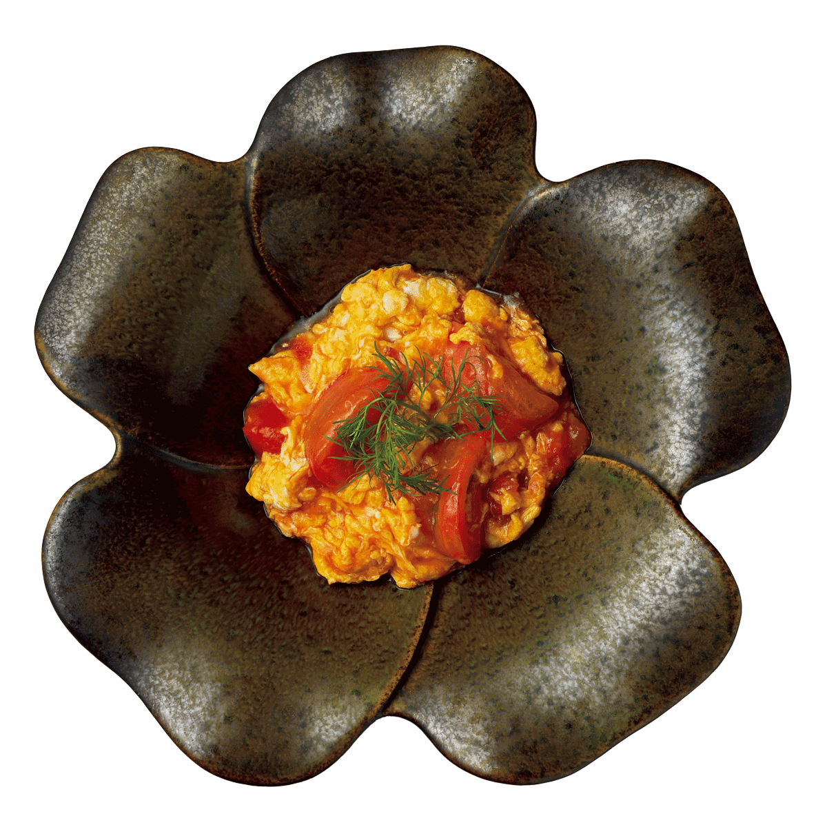 アメーラトマトの上海風卵炒め