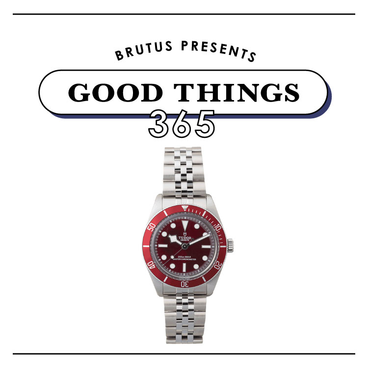 新カラーは、バーガンディ。〈TUDOR〉の時計：GOOD THINGS 365