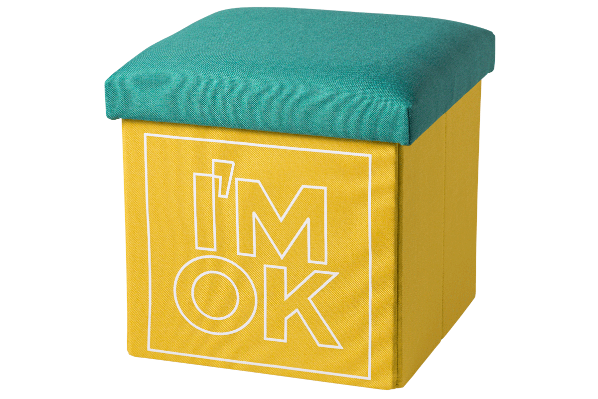〈I’M OK〉のスツールボックス